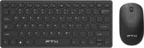 Kit Teclado+Mouse Wireless FTX FTXGK03 BT Black Español