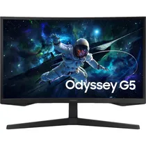 Monitor 27" Samsung Odyssey G5 LS27CG552ENXZA Curved QHD 165HZ HDMI/DP