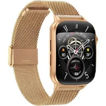 Relogio G-Tide S6 Pro Gold BT/IP68/Mon HR