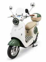 Moto Elétrica Midi Pro MDP-Cappuccino II 1000W 60V/24AH-Verde (Acompanha Capacete)