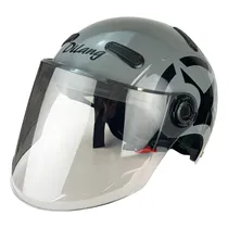 Capacete Dilang - para Patinete - Cinza Gloss