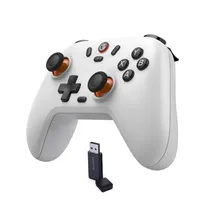 Controle Gamesir Tan Nova Lite Wireless para Nintendo Switch/ PC/ Steam/ Ios/ Android- Branco