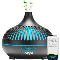 Umidificador de Ar Nappo Ultrassônico Difusor de Aromas NEV-277 - Preto