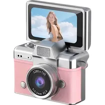 Mini Câmera Digital Chaveiro Satellite A-DV968 - Rosa