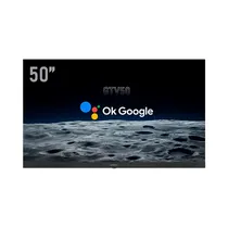 Smart TV Smartfy 50" GTV50 - 4K - HDMI/USB - Soundbar - Google TV