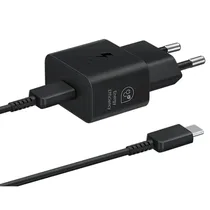 Samsung Cargador Tipo C EP-T2510XBEGWW 25W c/Cable Black