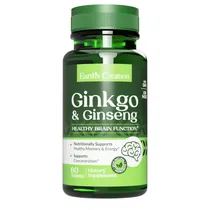 Supl. Earths Ginkgo Ginseng X 60 Cap