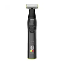 Barbeador Elétrico Quanta QTCAT60 2 Em 1 Recarregável Preto