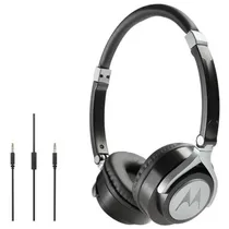 Fone Motorola Pulse 2 com Fio e Microfone Preto