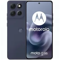 Smartphone Motorola Moto G86 Power 5G DS XT2527-7 8/ 512GB / Tela 6.67 120HZ / Cam 50MP+8MP/ 32MP / Android 15 - Spellbound Dark Blue