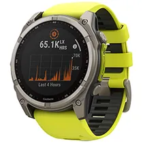 Relogio Garmin Fenix 8 Sapphire Solar Amarelo 010-02907-20