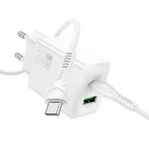 N71 Solo Puerto PD30W+QC3.0 Charger(Eu) Blanco