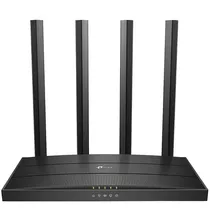 Roteador Wireless TP-Link Archer C6 AC1300 V4.0 Dual Band 400 + 867 MBPS (Wi-Fi 5)