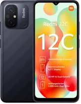 Smartphone Xiaomi Redmi 12C Dual Sim 6.7" 4GB/128GB Matte Black (India)