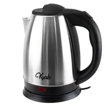 Jarra Elétrica Krab KB2L - 2L - 1500W - 110V - Prata e Preto
