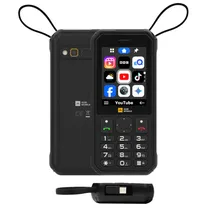 Celular Agm Mobile M11 Power Bank / 4G Lte / Dual Sim / 4000MAH / 2.8" / Bluetooth - Preto
