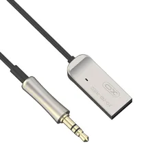 Adaptador de Áudio Xo XO-NB-R202 - para Carro - USB/Aux - Bluetooth - Prata