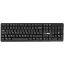 Teclado Satellite AK-962 USB / Espanhol - Preto