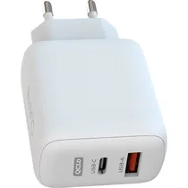 Carregador de Parede Quanta QTCCR45 USB-A 45 W QC3.0 - Branco
