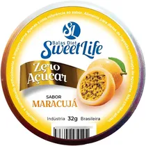 Bala Sweet Lilfe Zero Açúcar Maracujá - 32G