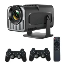Projetor X2 / 2 Em 1 / com 2 Controles / 4K / Wifi / Bluetooth / Ultra HD - Preto