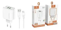 Cargador Ac H'Maston Y24-3 Type-C Blanco