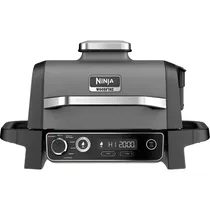 Grelhador/Fritadeira Elétrica com Defumador 7 Em 1 Ninja Woodfire OG705CO 110V 1760 W - Preto