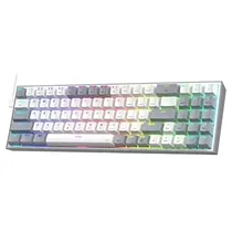 Redragon Teclado Wireless Pollux K628WG-RGB Red Ingles Black