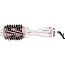 Escova Secadora Mondial Line ES-50 3 Em 1 1300 W - Branco/Rosa