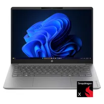 Notebook HP Omnibook 3 14-HZ0588DX 14" Snapdragon X X1-26-100 8 GB 256 GB SSD - Nouvelle Silver