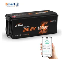 Bateria de Litio Litime LIFEPO4 Bluetooth Deep Cycle 24V 100AH
