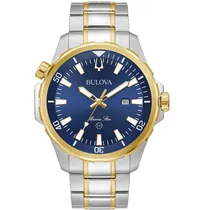 Bulova Reloj Masc 98B384 Marine Star Serie B Azul/Bicolor