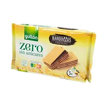 Galletitas Gullón Wafer de Chocolate Sin Azúcar 70G