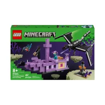 Juguete de Construcción Lego Minecraft The Ender Dragon And End Ship 21264 657 Piezas