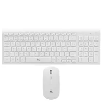 Mtek KM-5515W Teclado+Mouse Wireless Portugues White