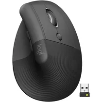 Logitech Mouse Wireless Lift MR0094 910-006466 Vertical Negro