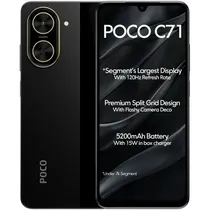 Smartphone Xiaomi Poco C71 4GB/64GB Global - Preto