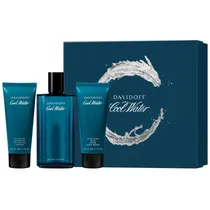 Kit Davidoff Cool Water - Eau de Toilette - Masculino - 3 Em 1 - 75ML + 125ML + 75ML