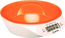 Balanza Digital Cocina Quanta QTBLC9000 5KG/LCD White/Orange