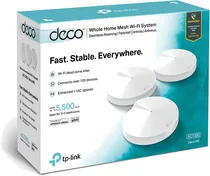 W. TP-Link Router Deco M5 AC1300 Wireless 400MBPS (1 Pack)