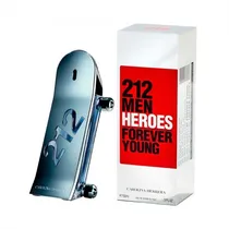 Perfume Carolina Herrera 212 Men Heroes Forever Young Edt Masculino 90ML