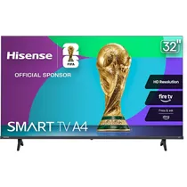 TV Smart LED Hisense 32A4HNF 32" HD - Preto
