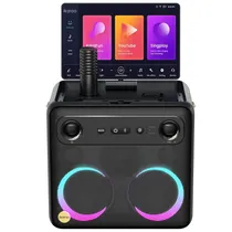 Speaker Joog Break X2 Karaoke LCD 10.1" Bluetooth/Wifi - Negro