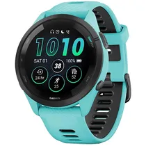 Relógio Garmin Forerunner 265 010-02810 com GPS/Wi-Fi - Azul Claro
