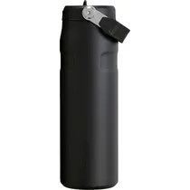 Garrafa Térmica Stanley Iceflow Aerolight Flip Straw com Bico e Alça - Black 710ML