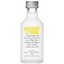 Vodka Absolut Citron Miniatura 50ML