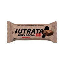 Barra de Proteína Nutrata Whey Grego Brigadeiro 40GR
