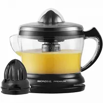 Exprimidor Mondial Premiun e-02 220V Jarra 1.25L - Negro