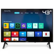 Smart TV LED 43" Smartfy STV43B HD/HDMI Android