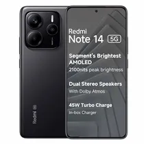 Xiaomi Cel Redmi Note 14 5G 6.67" DS 45W 8/256GB Black